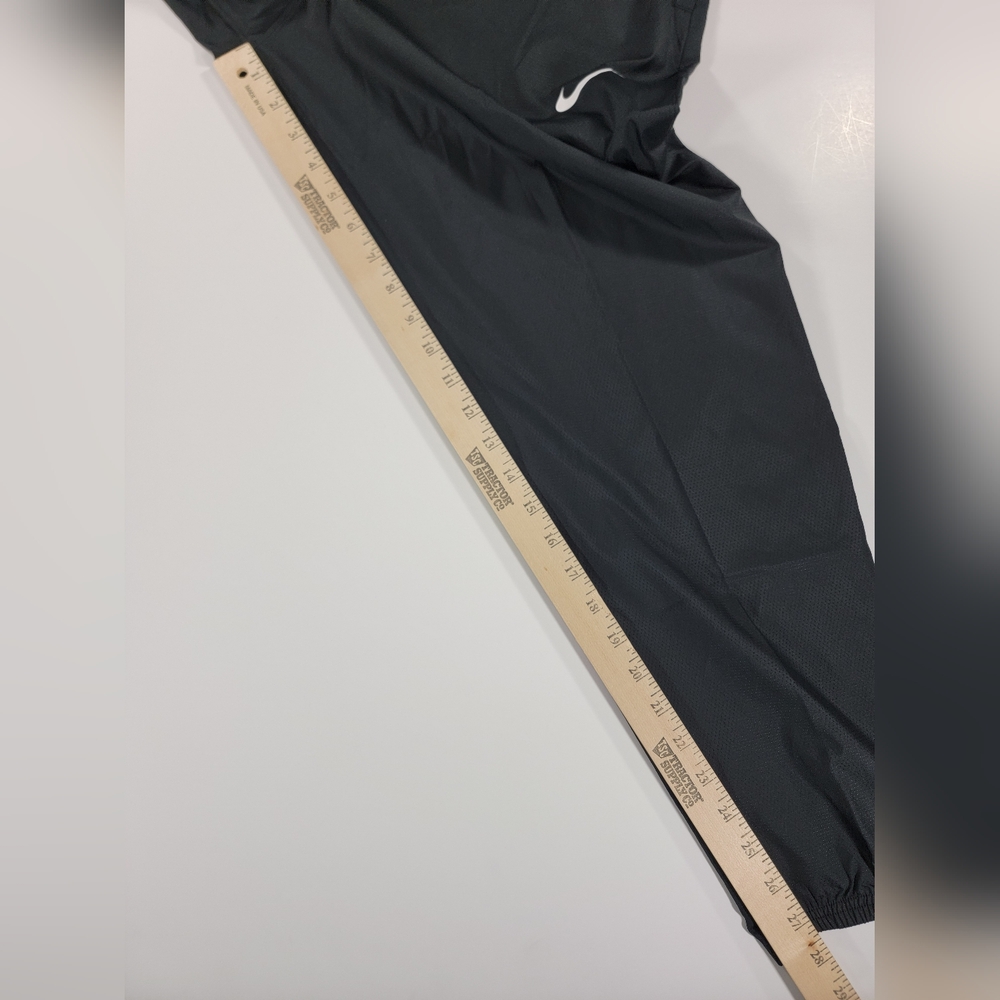 Nike Rain Repel Track Pants Womens Medium Black Running Training Water Resistant - Picture 12 of 15